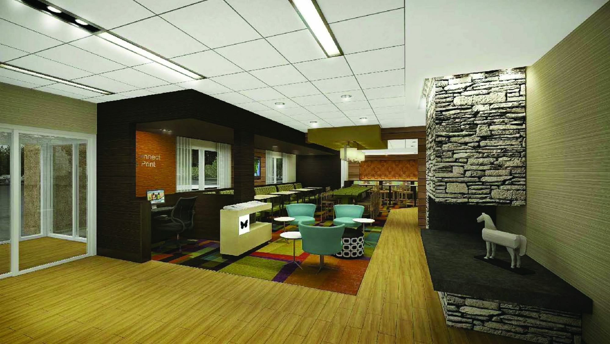 Fairfield Inn & Suites Indianapolis Airport Exterior foto